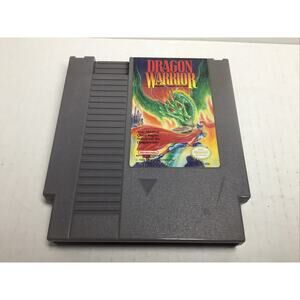 Dragon Warrior Nintendo NES 1989 Original RPG Game Tested